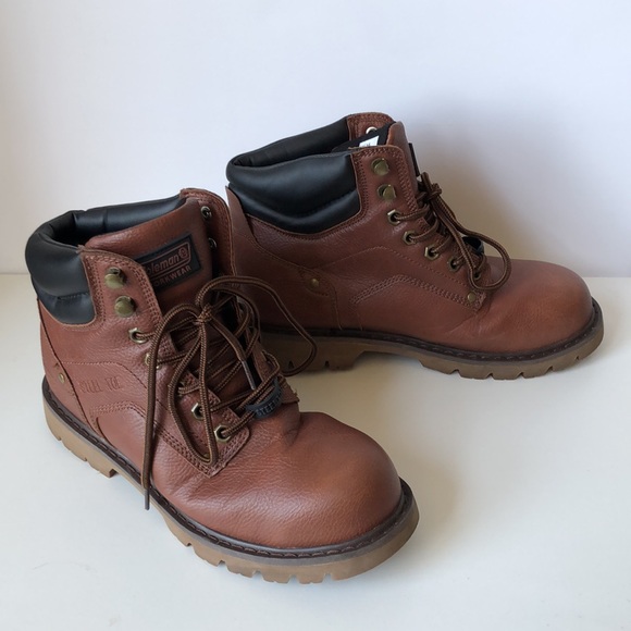 Coleman Steel Toe Boots Size 7.5 - Picture 2 of 8